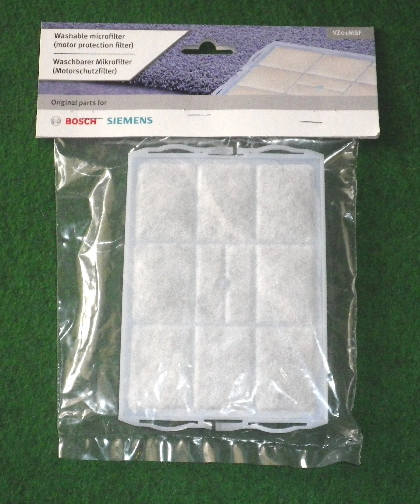 Genuine Bosch Vacuum Motor Protection Filter - Part # 578863