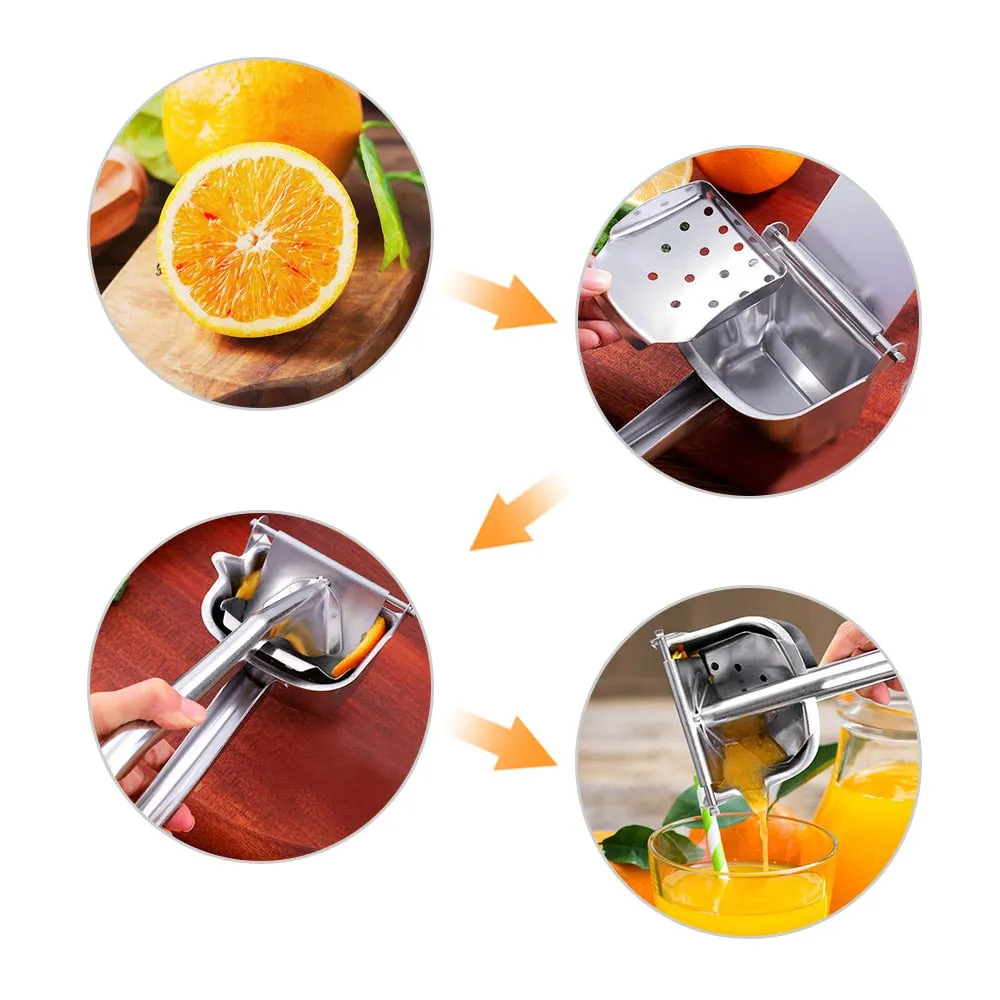 Handheld Fruit Juicer Lemon Clip Portable Machine Squeezes Juicer