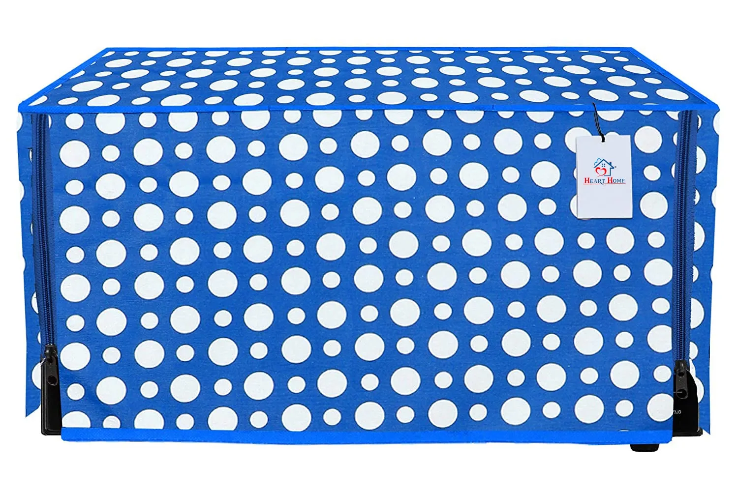 Heart Home PVC Dot Printed Microwave Oven Cover,23 LTR. (Blue)-HS43HEARTH26019