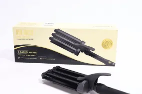 Hot Tools Pro Artist Black Gold 3 Barrel Waver Digital Hair Wave Iron HTIR8001BG