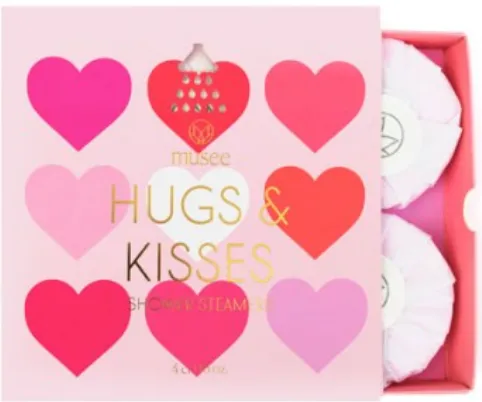 Hugs & Kisses Shower Steamer