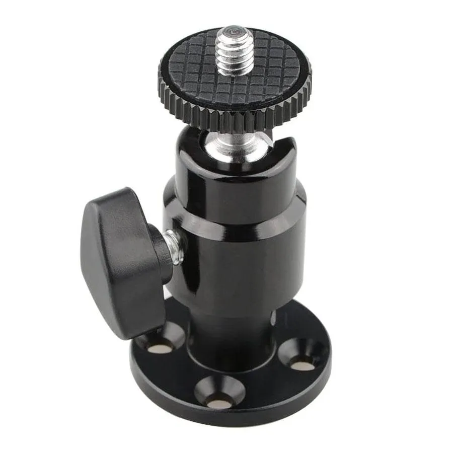 Hypop 1/4"-20 Mini Ball Head with Wall Ceiling Mount