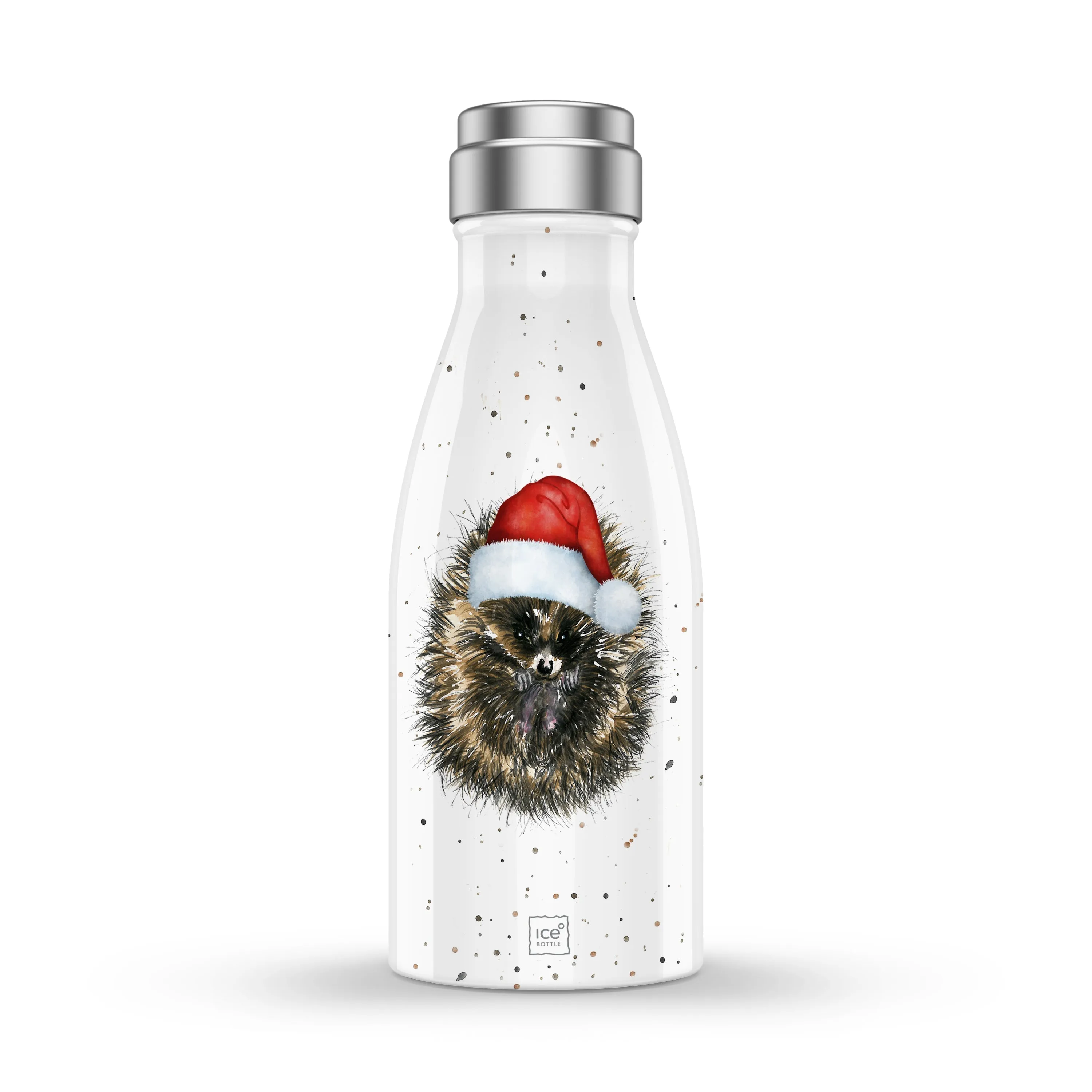 ICE° Bottle Hector Christmas Hedgehog - Stainless Steel Water Bottle