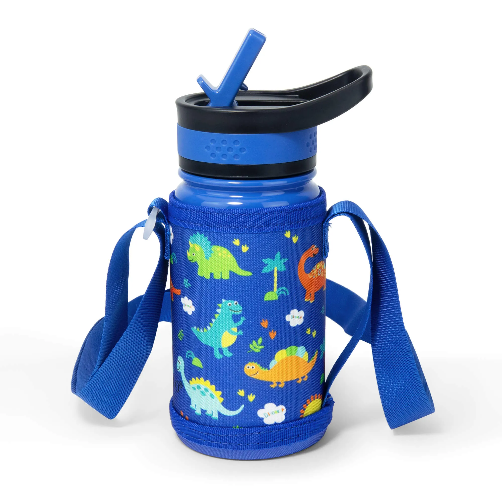 Insulated Water Bottle with Straw Lid for Kids | 14oz