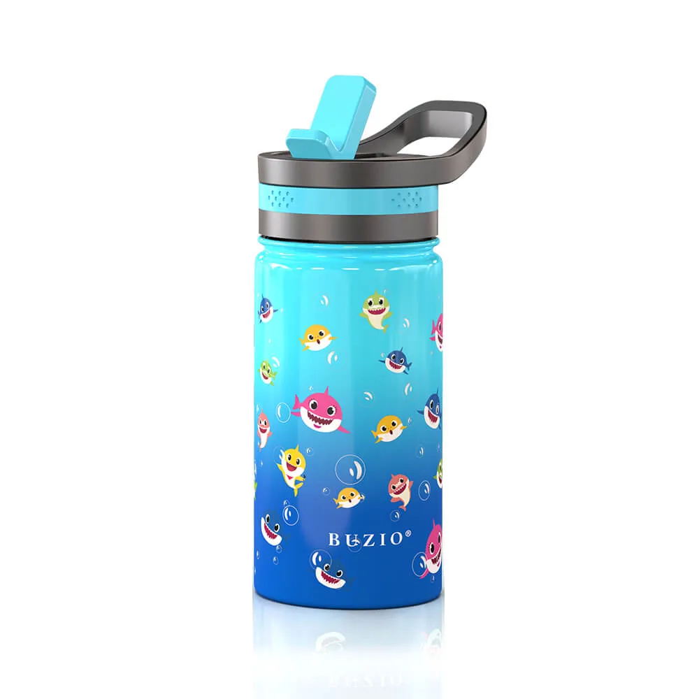 Insulated Water Bottle with Straw Lid for Kids | 14oz