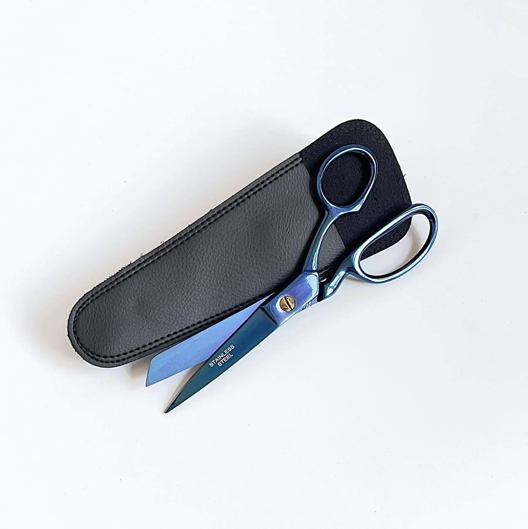 Iridescent Blue 8" Tailor Shears