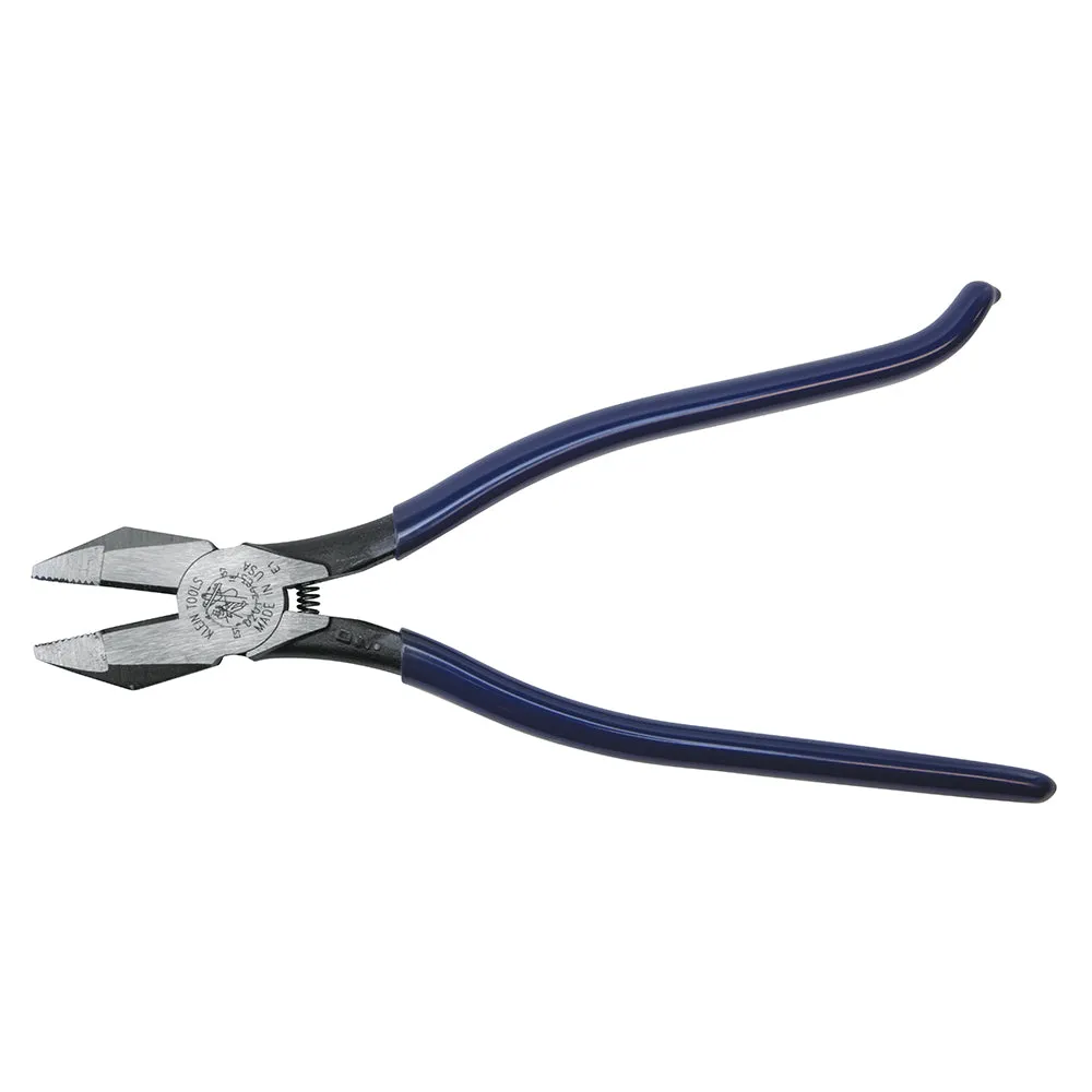 Ironworker's Work Pliers, 9" with Spring