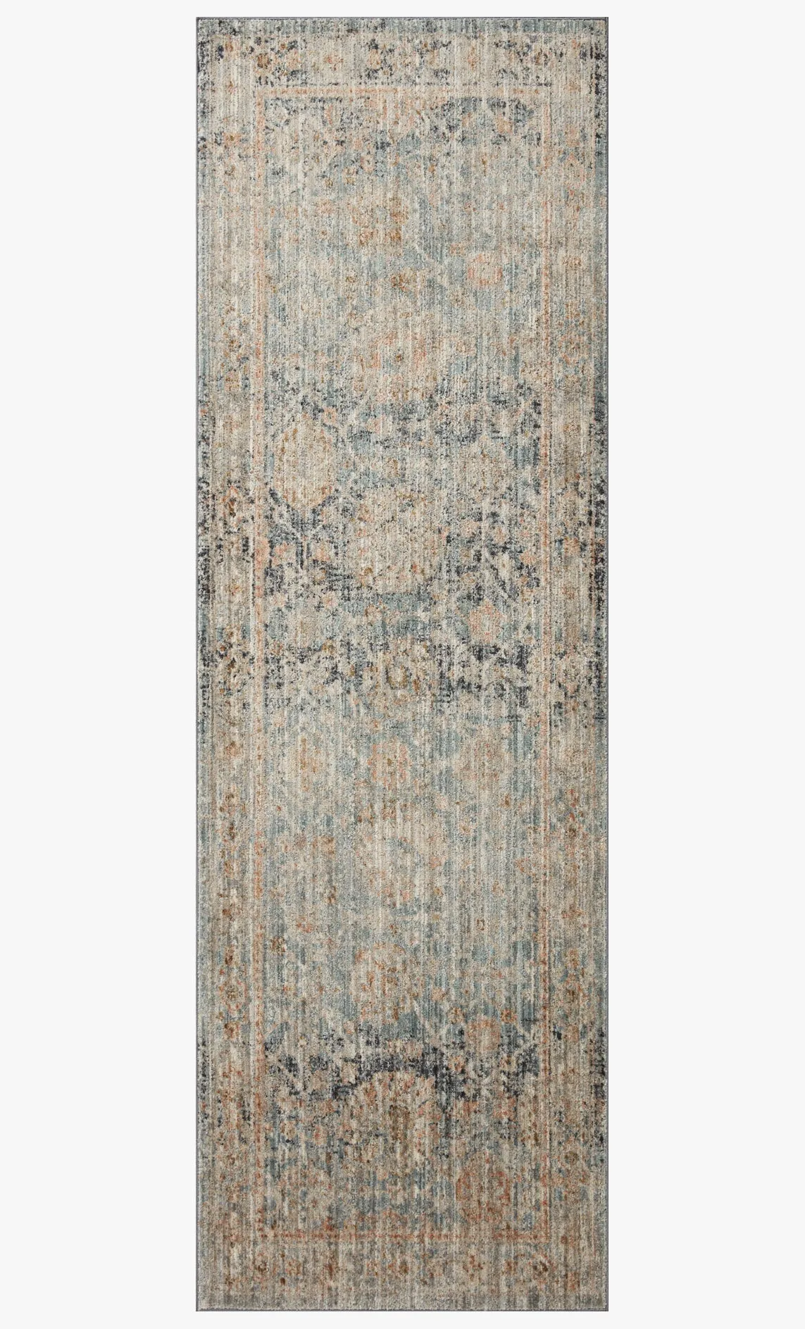 Jean Stoffer x Loloi Katherine Rug - Ocean Coral