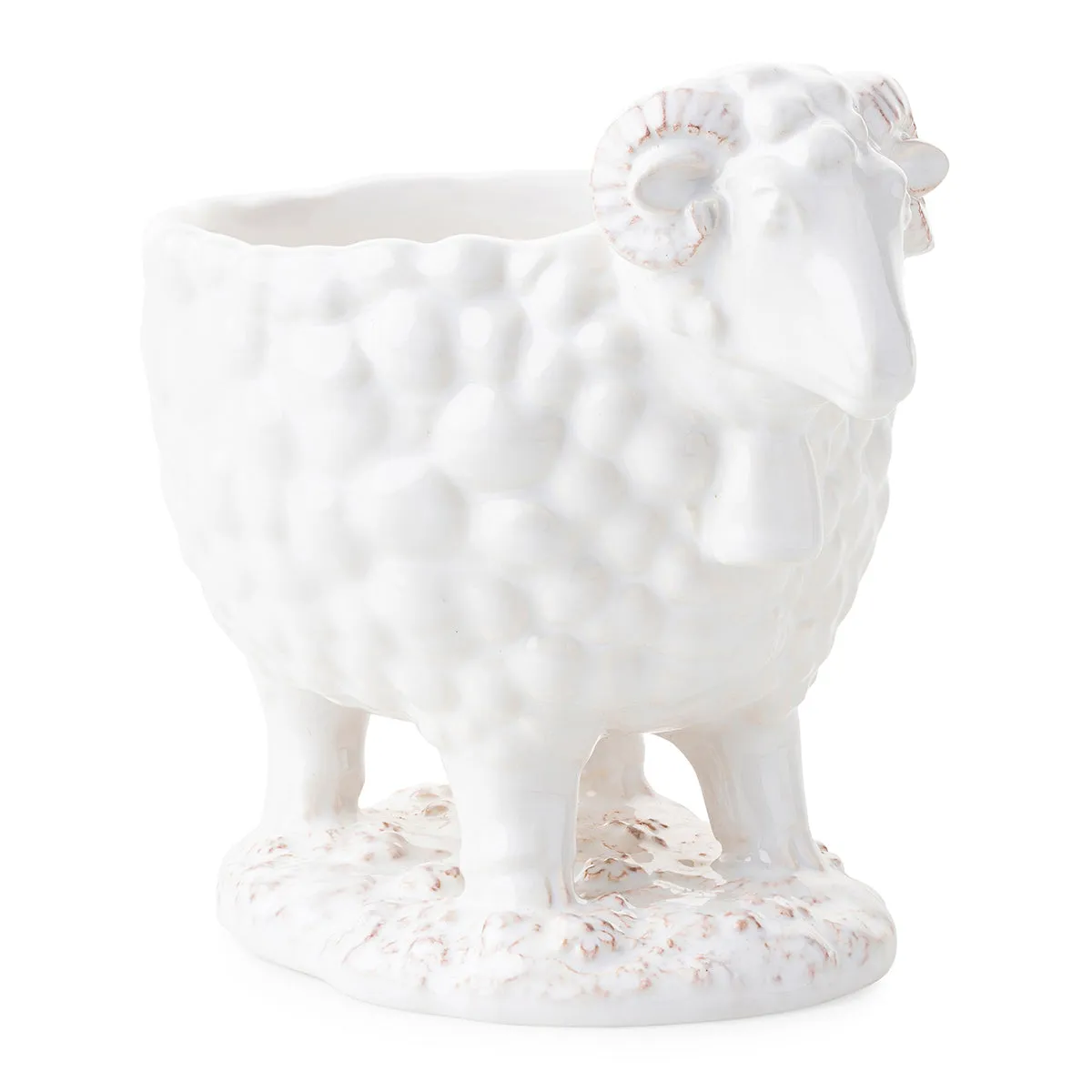 Juliska Clever Creatures Renoir Ram Server/Planter