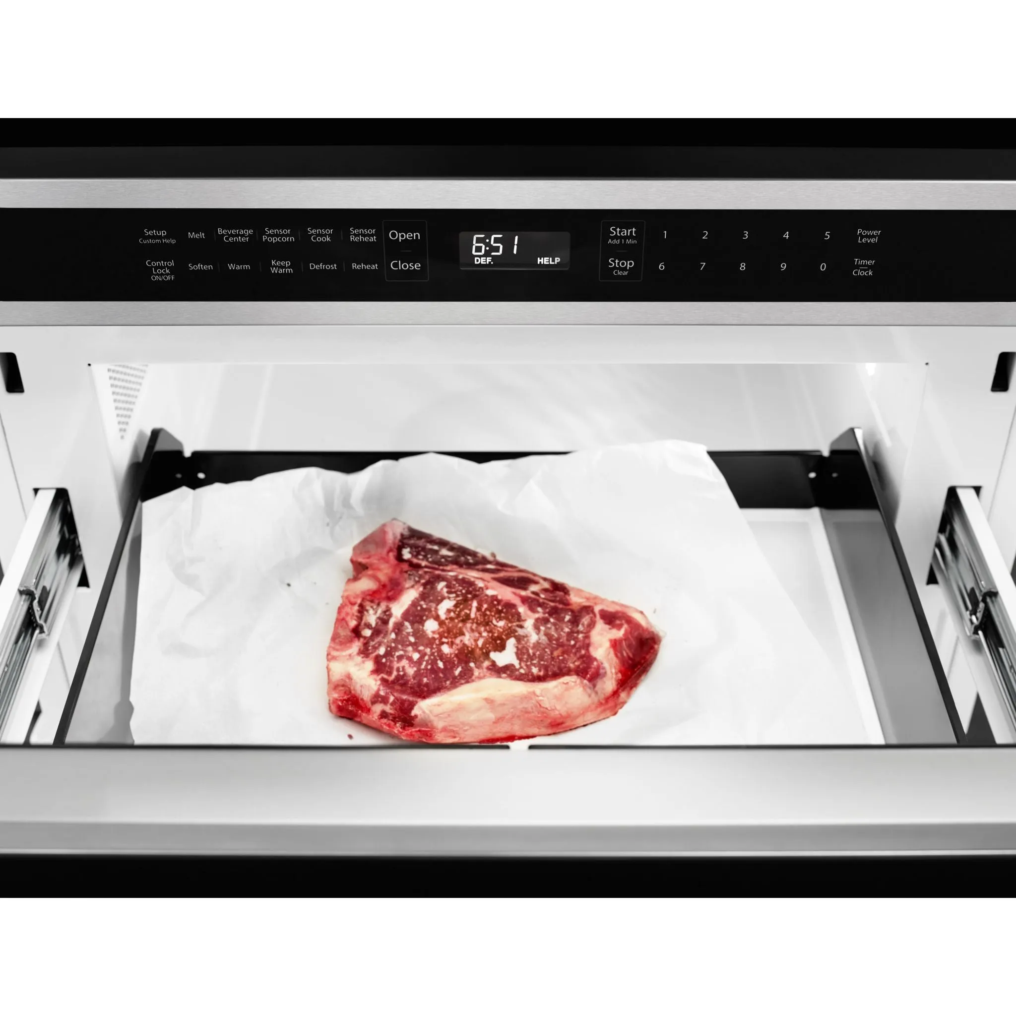 KitchenAid  24" Under-Counter Microwave Oven Drawer (KMBD104GSS)