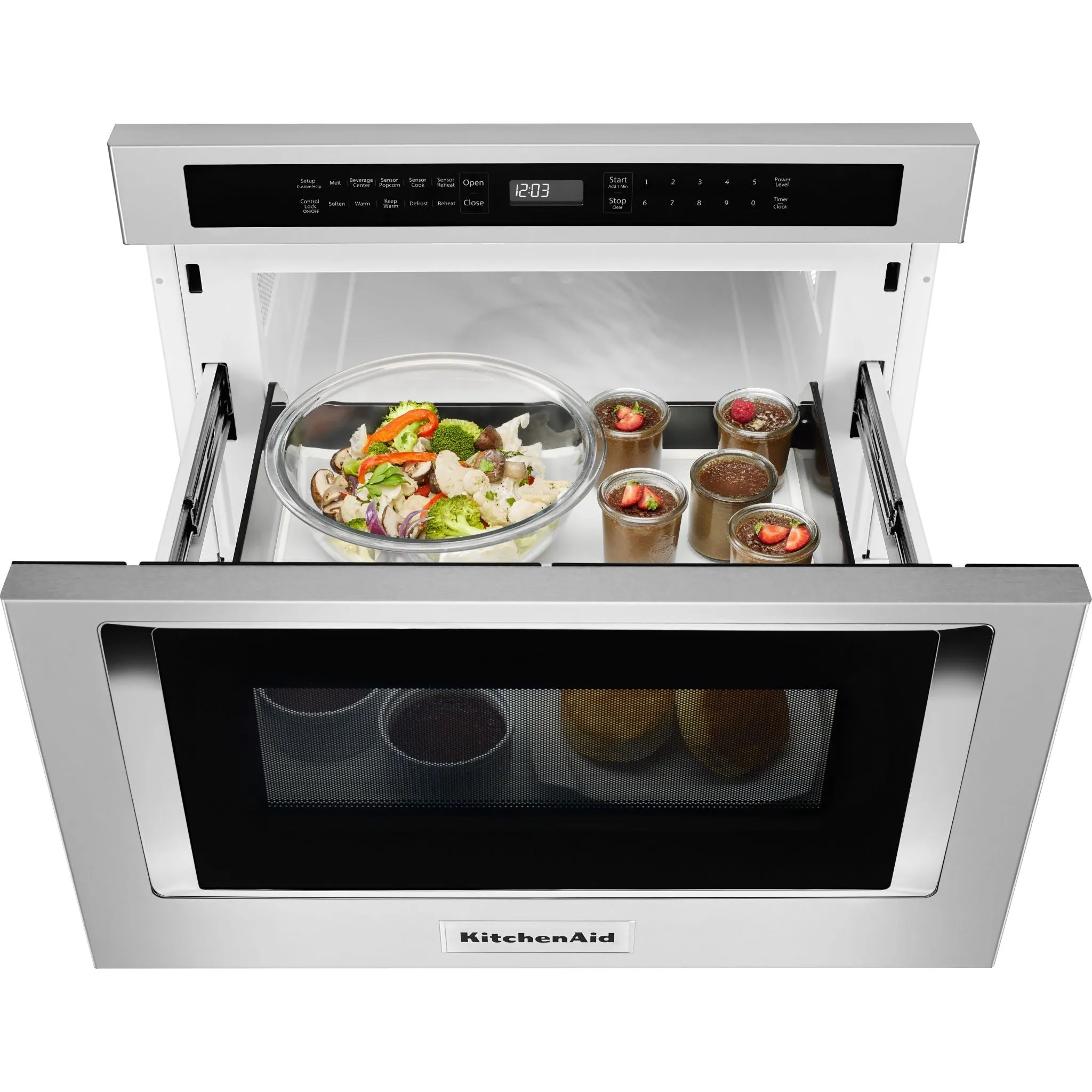 KitchenAid  24" Under-Counter Microwave Oven Drawer (KMBD104GSS)