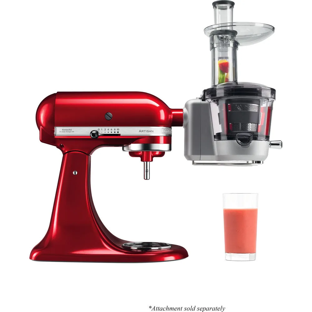 KITCHENAID MAXIMUM EXTRACTION SLOW JUICER AND SAUCE ATTACHMENT