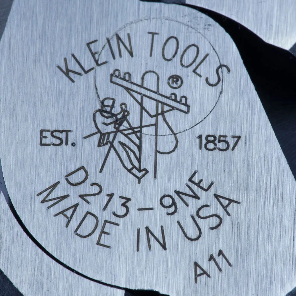 Klein Tools D213-9NE Lineman's Pliers, New England Nose, 9"