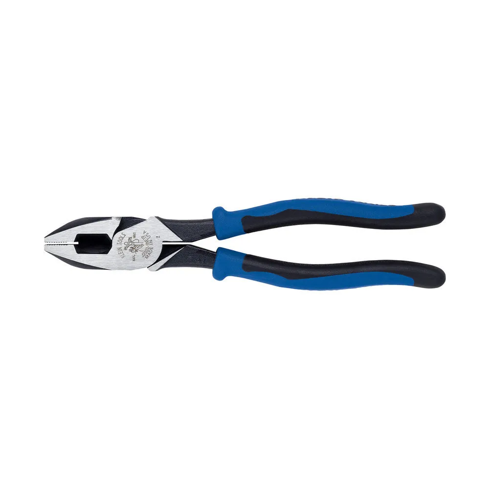 Klein Tools J2000-9NETP Lineman's Pliers, Fish Tape Pulling, 9"