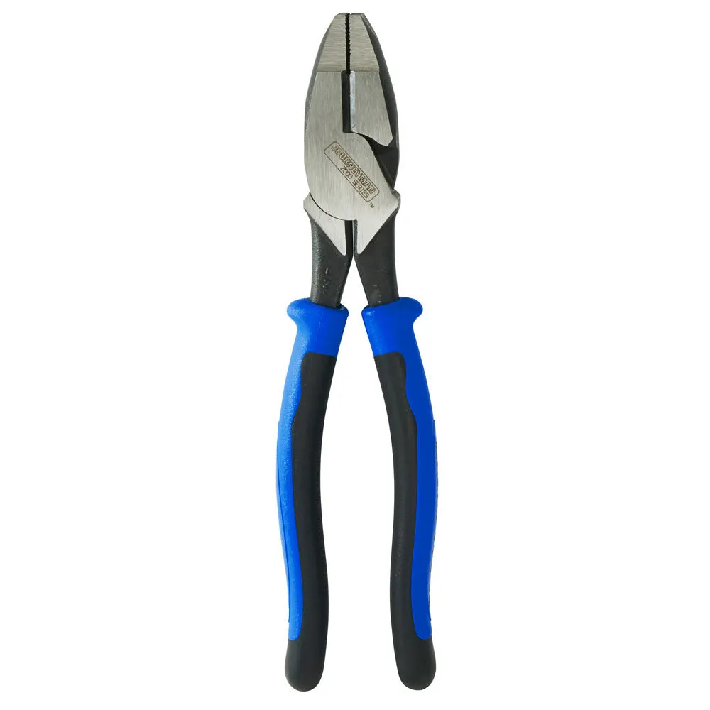 Klein Tools J2000-9NETP Lineman's Pliers, Fish Tape Pulling, 9"