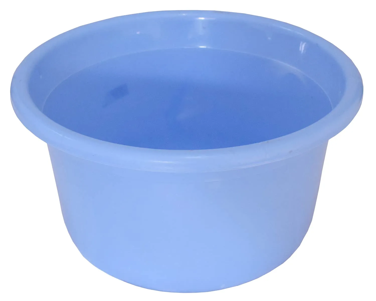 Kuber Industries 3 Pieces Plastic Mug, Tub & Stool Set (Blue)