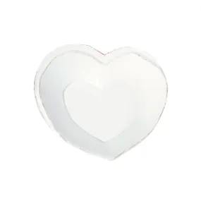 Lastra Heart Dish White