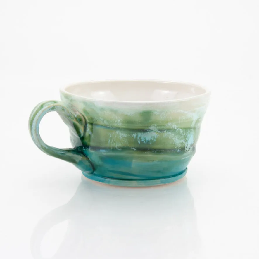 Latte / Cappuccino Mug 12 oz - Sea Foam Green