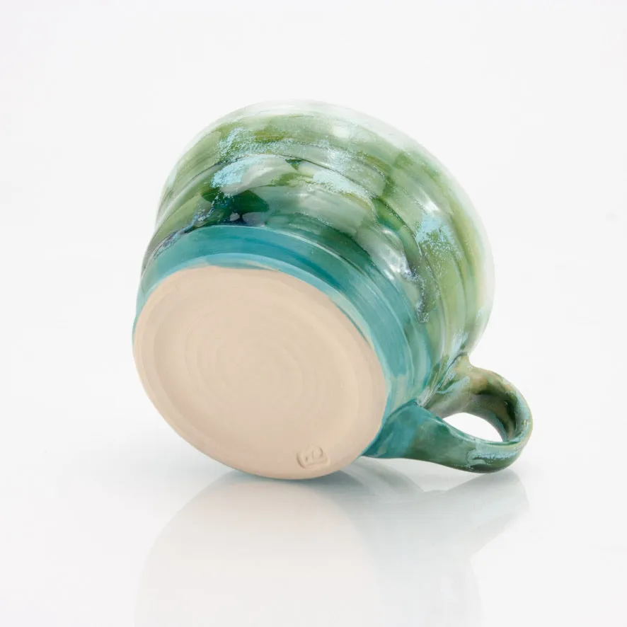 Latte / Cappuccino Mug 12 oz - Sea Foam Green