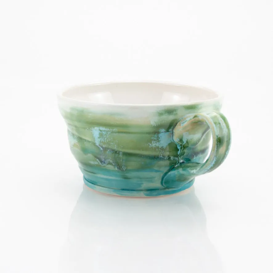 Latte / Cappuccino Mug 12 oz - Sea Foam Green