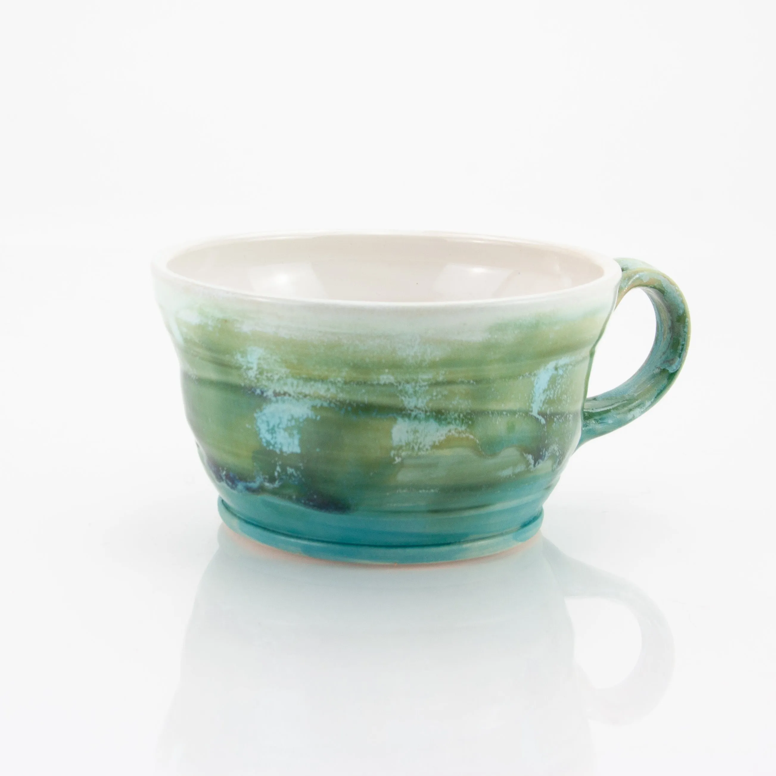 Latte / Cappuccino Mug 12 oz - Sea Foam Green