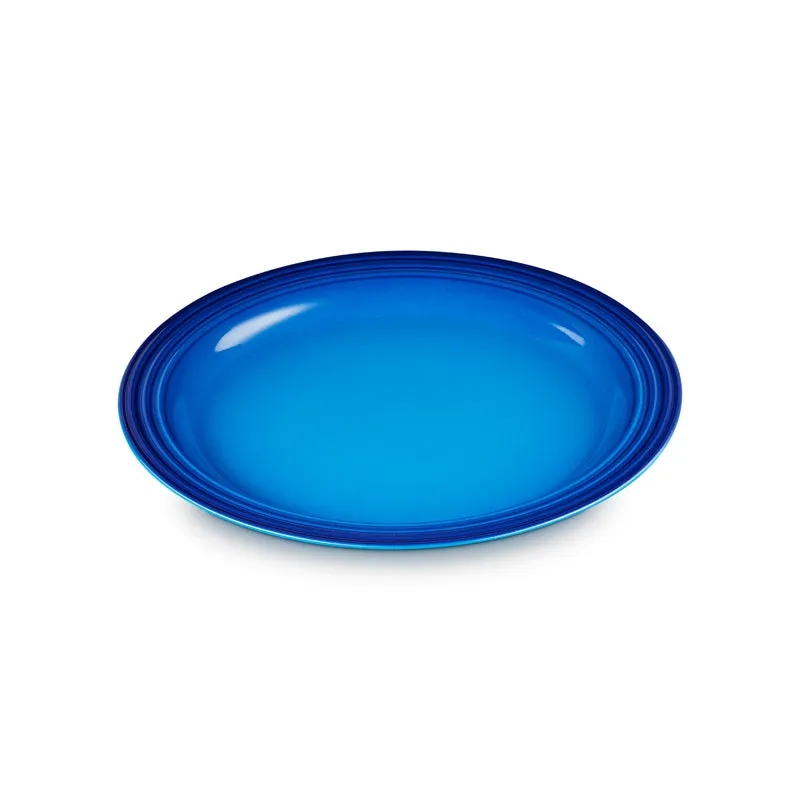 Le Creuset Stoneware Dinner Plate 27cm Azure