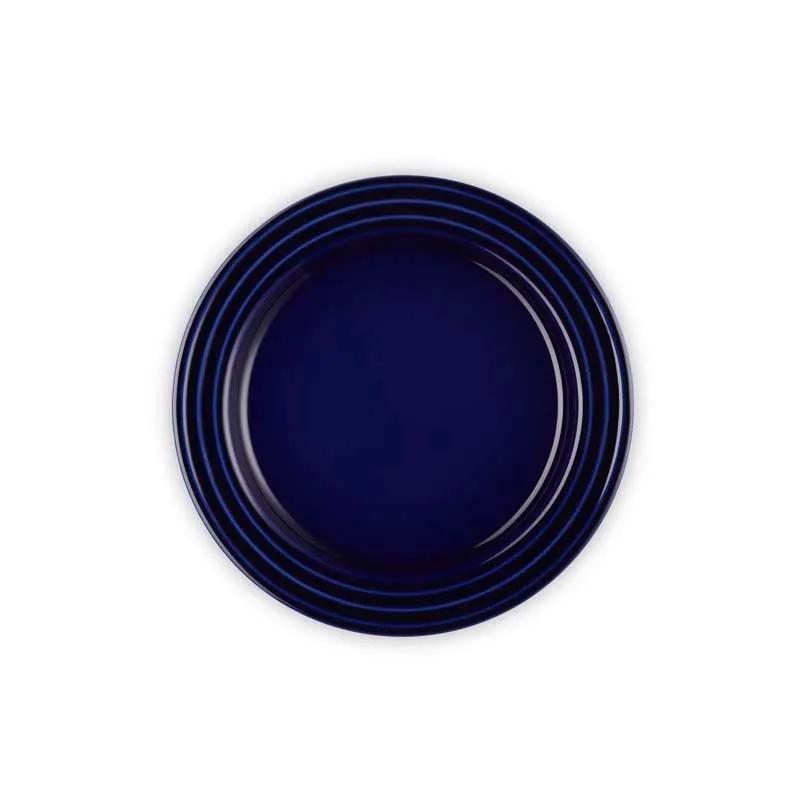 Le Creuset Stoneware Side Plate 22cm Indigo