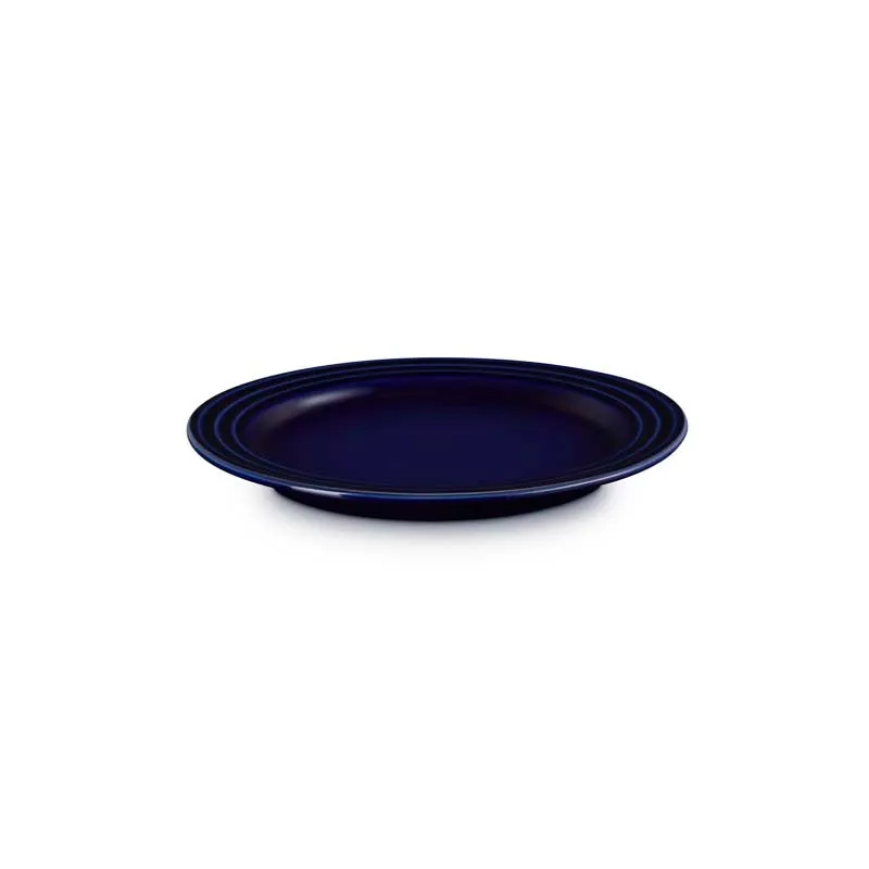 Le Creuset Stoneware Side Plate 22cm Indigo