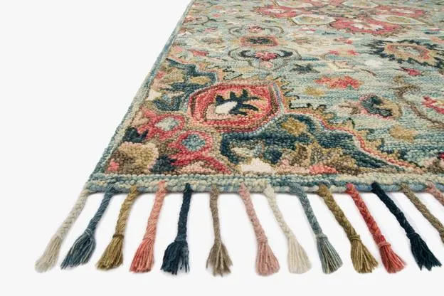 Loloi Rugs Zharah Collection - ZR-13 Lt. Blue/Multi