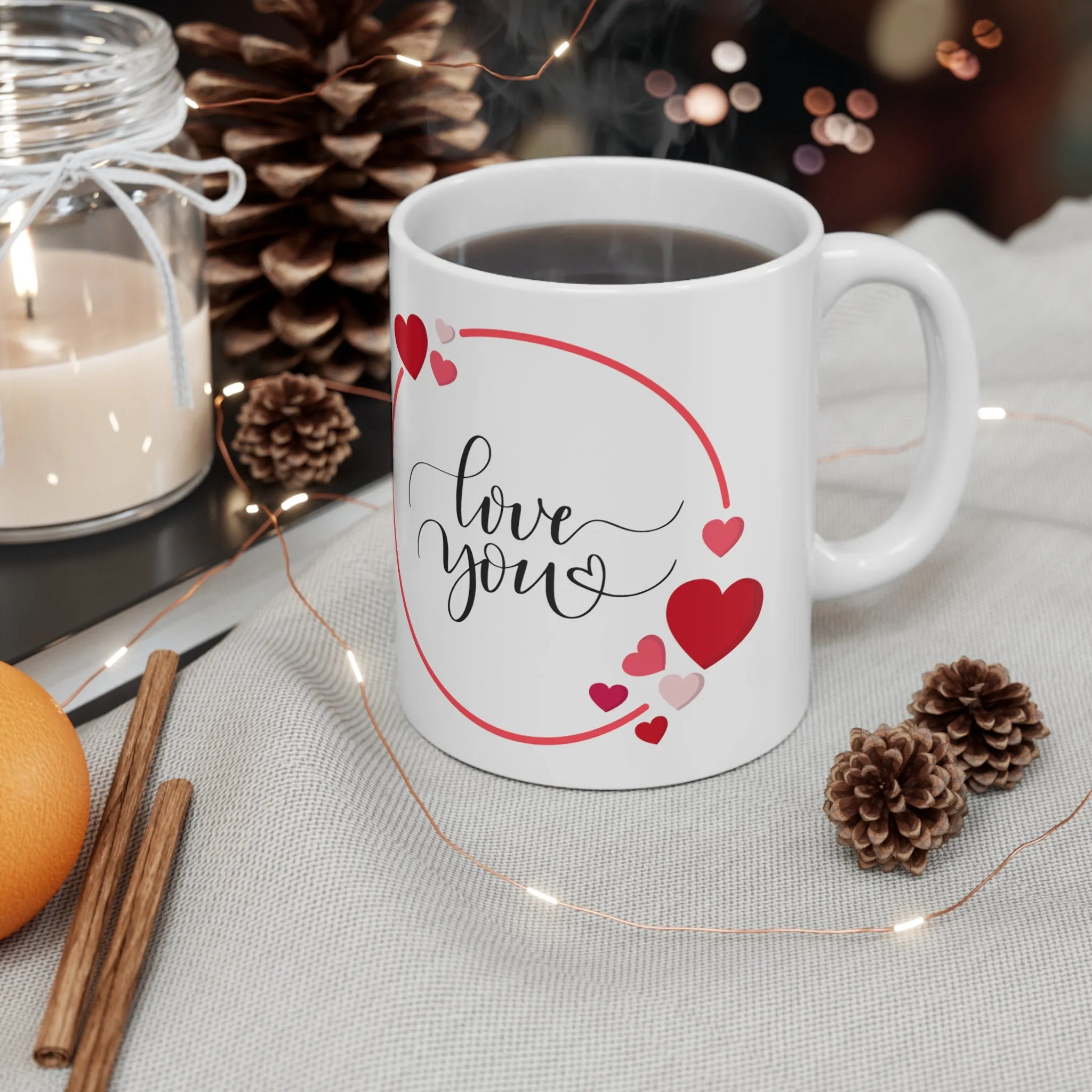 Love You Ceramic Mug 11oz