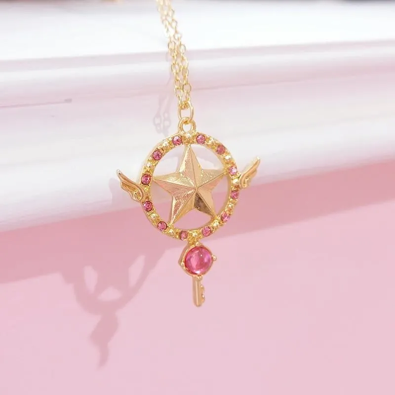 Magical Girl Wand Necklaces