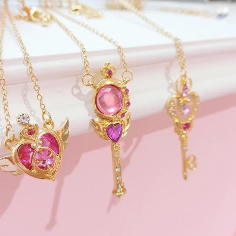 Magical Girl Wand Necklaces