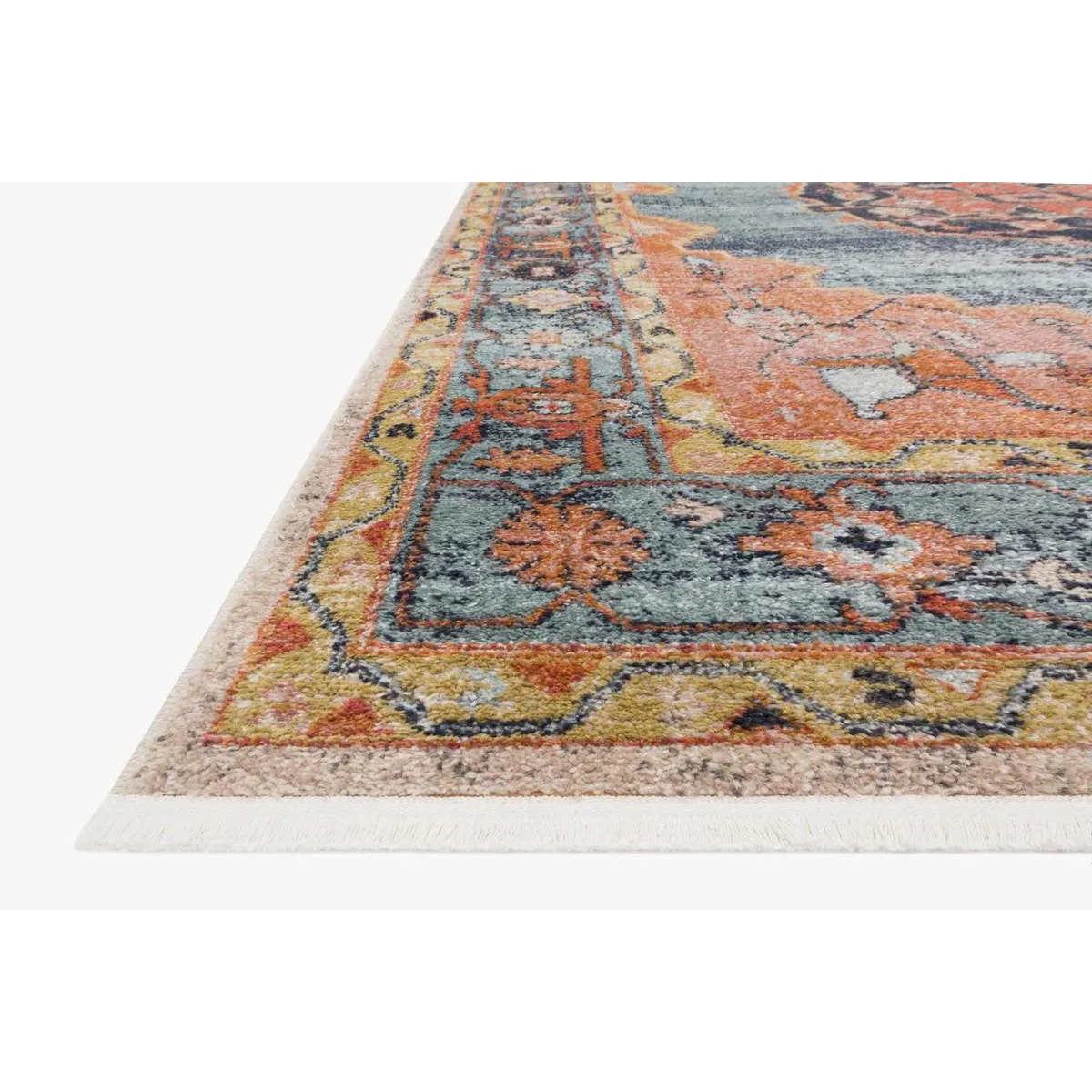 Magnolia Home Graham Blue / Sunrise Rug