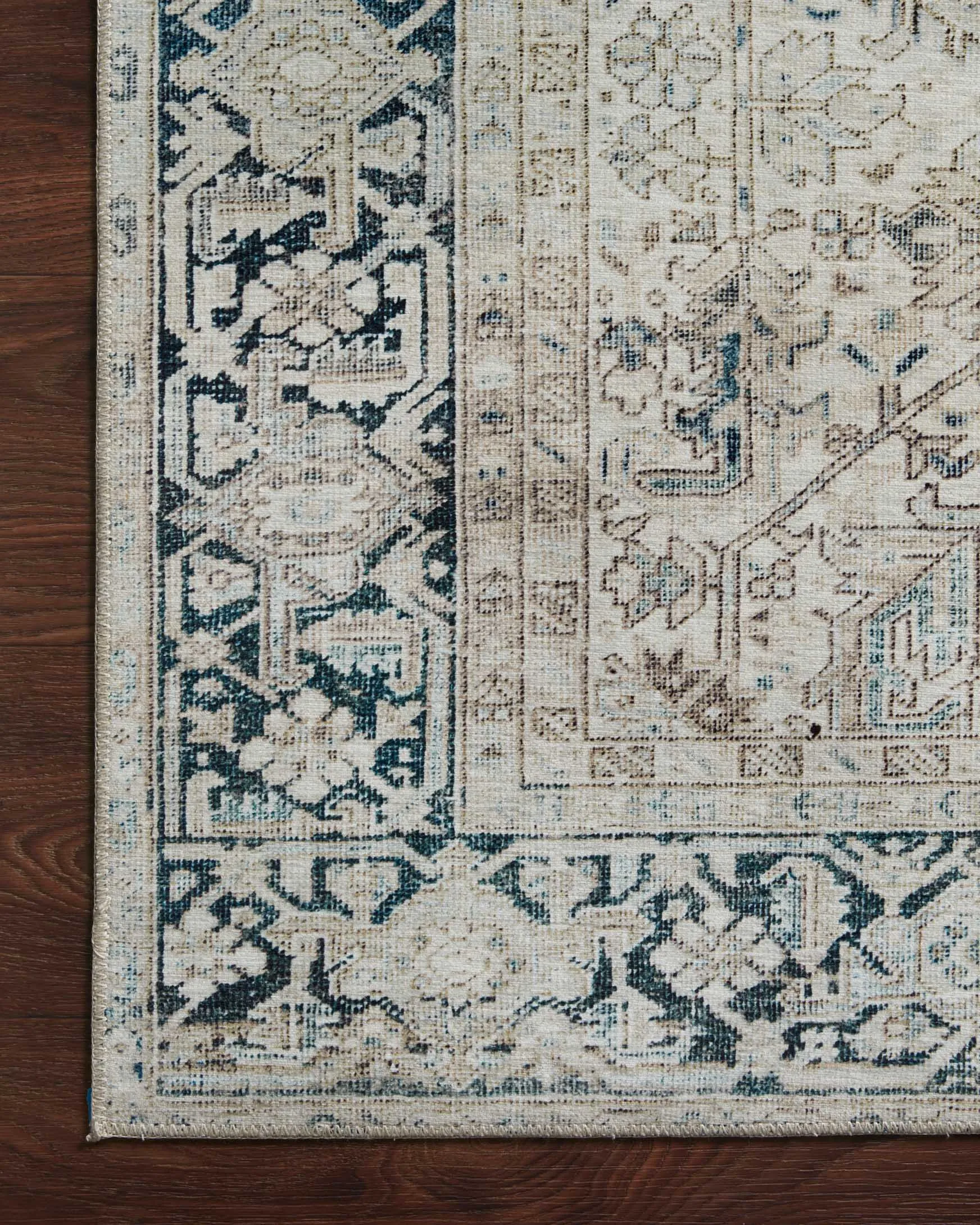 Magnolia Home x Loloi Lenna Rug - Natural Denim