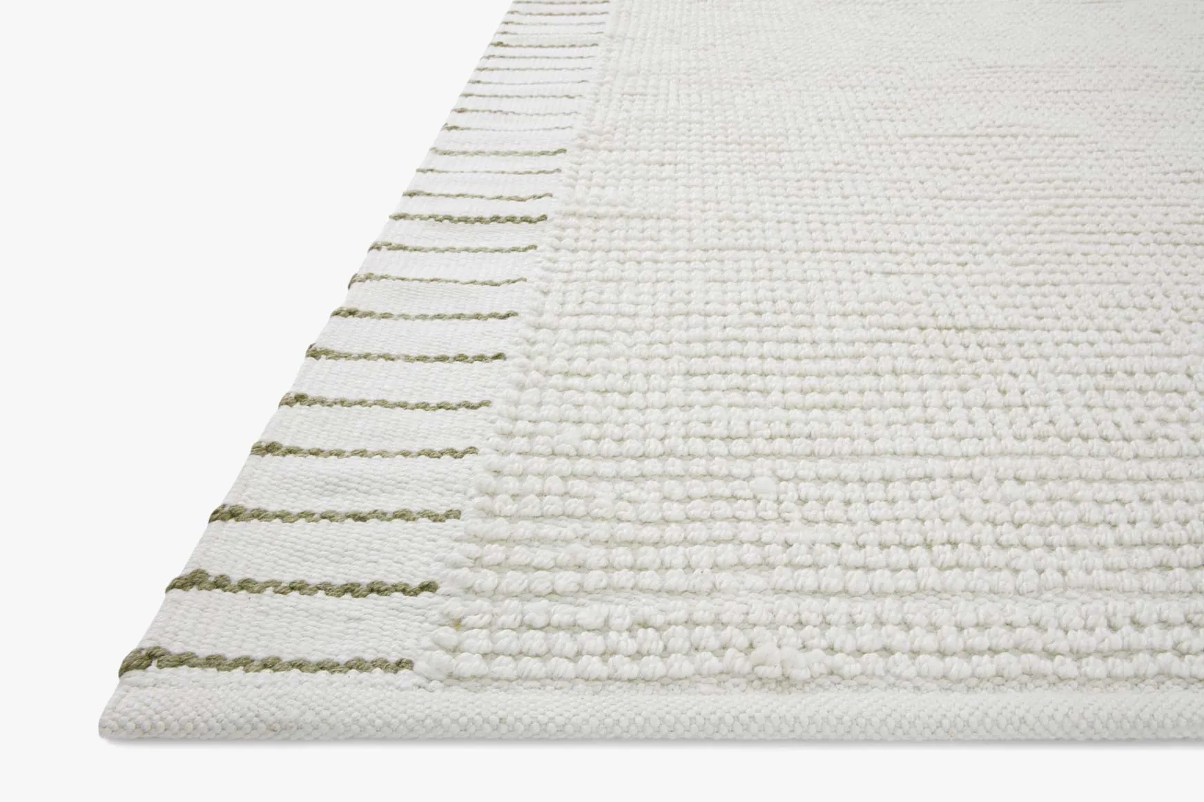 Magnolia Home x Loloi Sadie Outdoor Rug - White