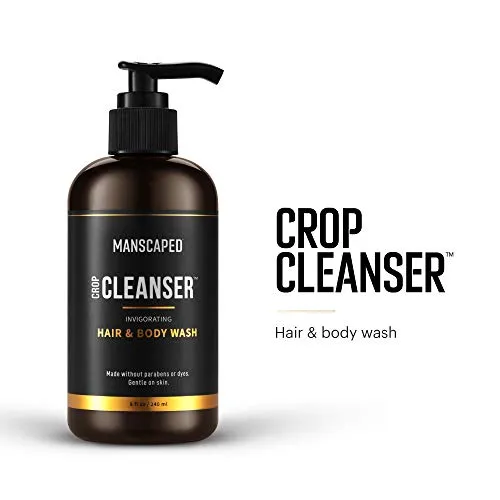 MANSCAPED® Perfect Package 4.0 Kit Contains: The Lawn Mower™ 4.0 Electric Trimmer, Ball Deodorant, Body Wash, Performance Spray-on-body Toner, Four Piece Luxury Nail Kit, Toiletry Bag, 3 Shaving Mats