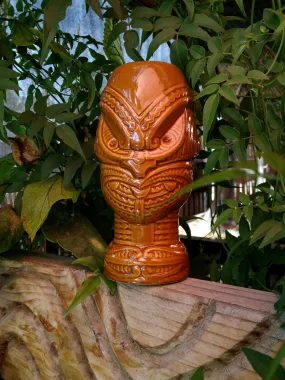 Maori Headhunter Mug (Green or Brown)