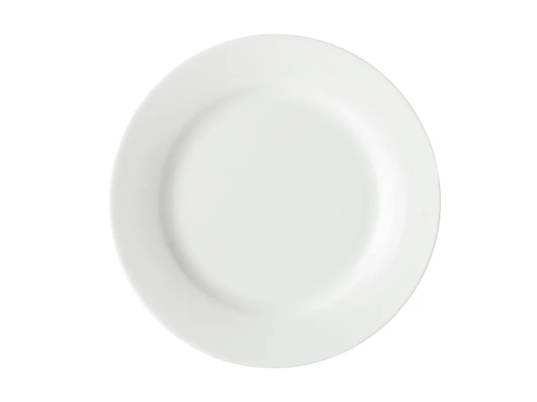 Maxwell & Williams White Basics Rim Entree Plate 23cm