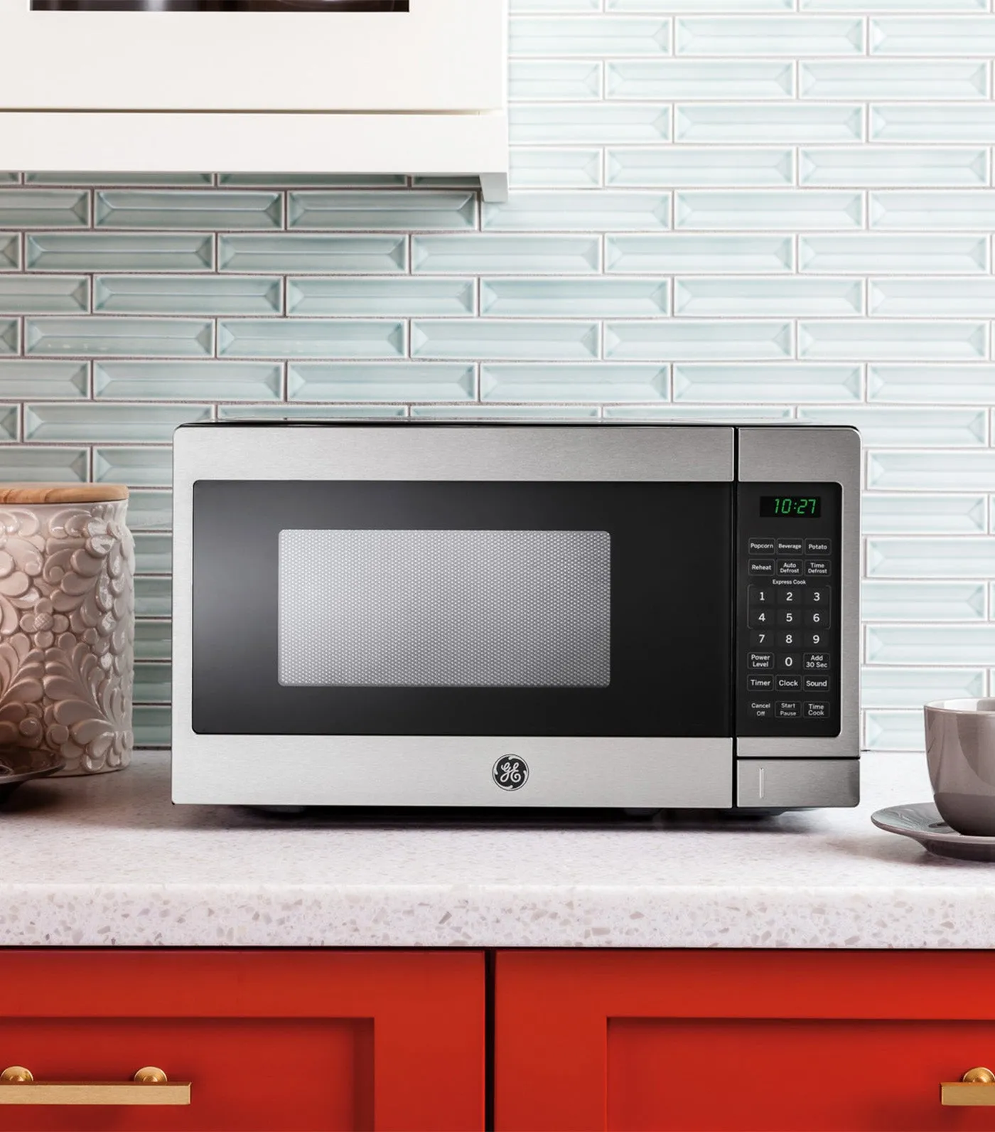 Microwave Oven, 20L - Gray