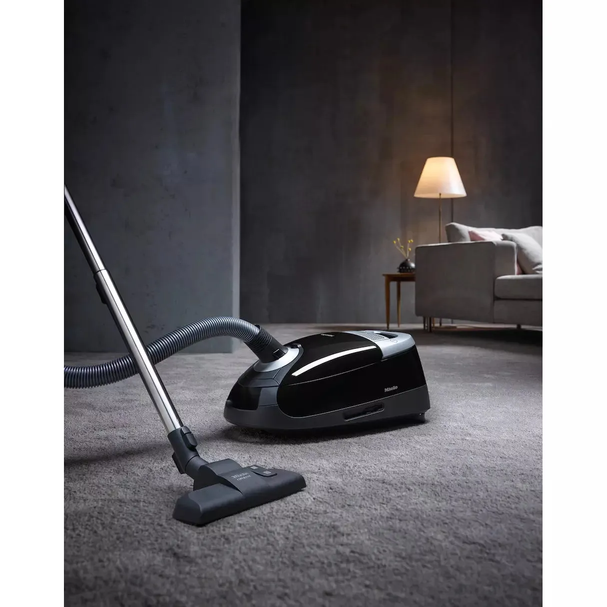 Miele Complete C2 Flex Powerline Cylinder Vacuum Cleaner - Obsidian Black | C2 BLACK