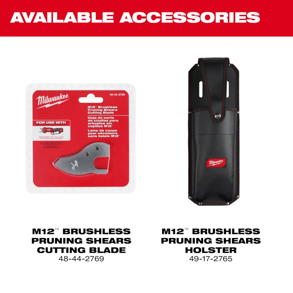 Milwaukee 2534-21 M12 12V Brushless Cordless Pruning Shears Kit