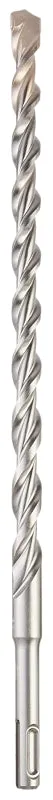 Milwaukee M/2 48-20-7474 Hammer Drill Bit, 1/2 in Dia, 12 in OAL, Spiral Flute, 4-Flute, 25/64 in Dia Shank :CD: QUANTITY: 1