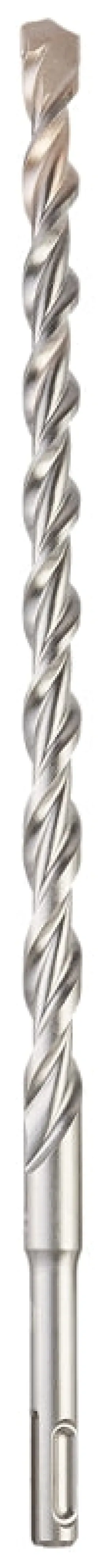 Milwaukee M/2 48-20-7474 Hammer Drill Bit, 1/2 in Dia, 12 in OAL, Spiral Flute, 4-Flute, 25/64 in Dia Shank :CD: QUANTITY: 1