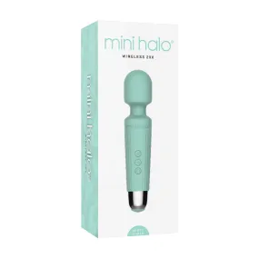 Mini Halo Wireless Wand 20X Silicone Minty Green