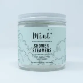 Mint Clean Shower Steamers Jar