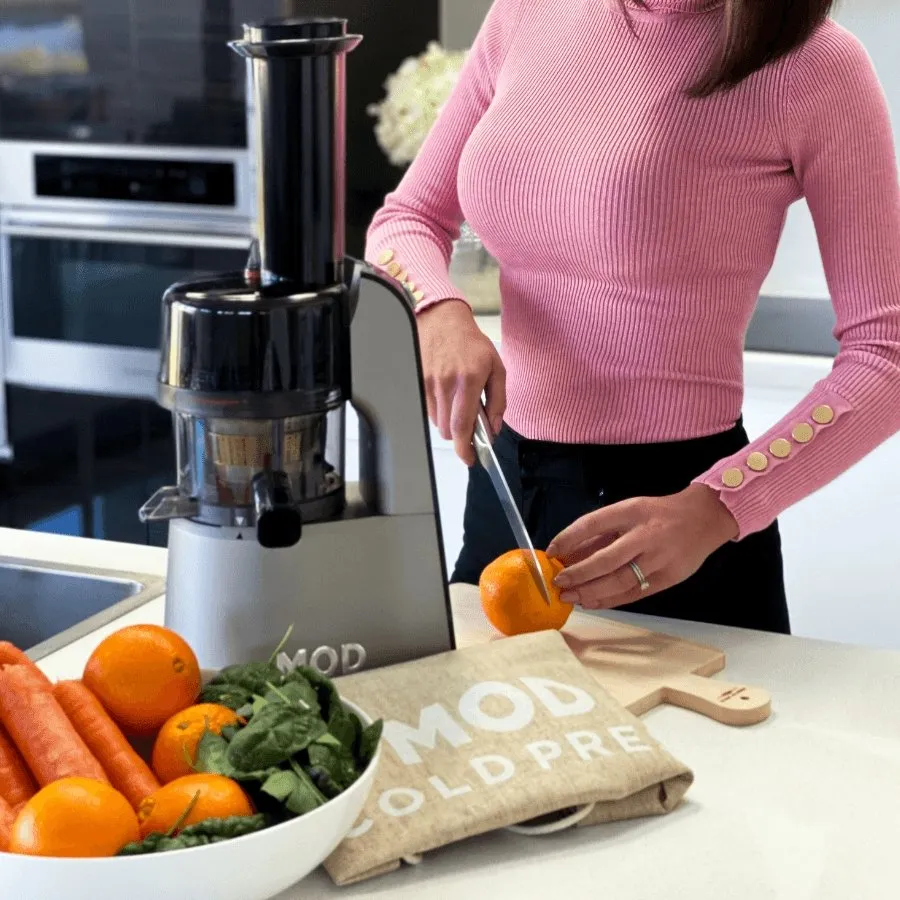 MOD Cold Press Juicer   Wellness Bundle and Extra Juice Bottle