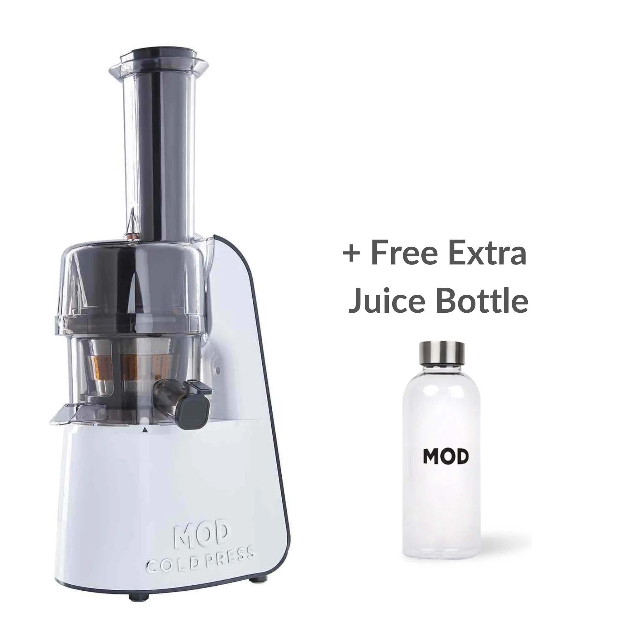 MOD Cold Press Juicer   Wellness Bundle and Extra Juice Bottle