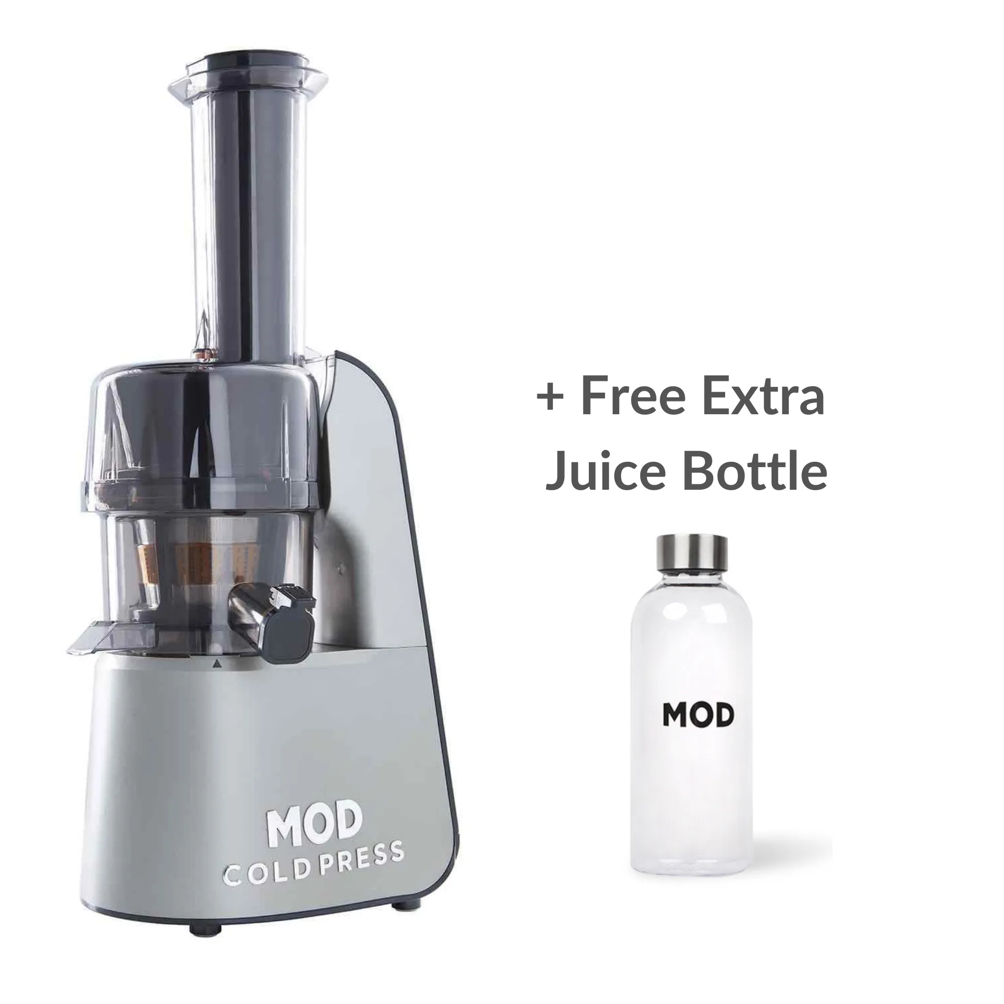 MOD Cold Press Juicer   Wellness Bundle and Extra Juice Bottle