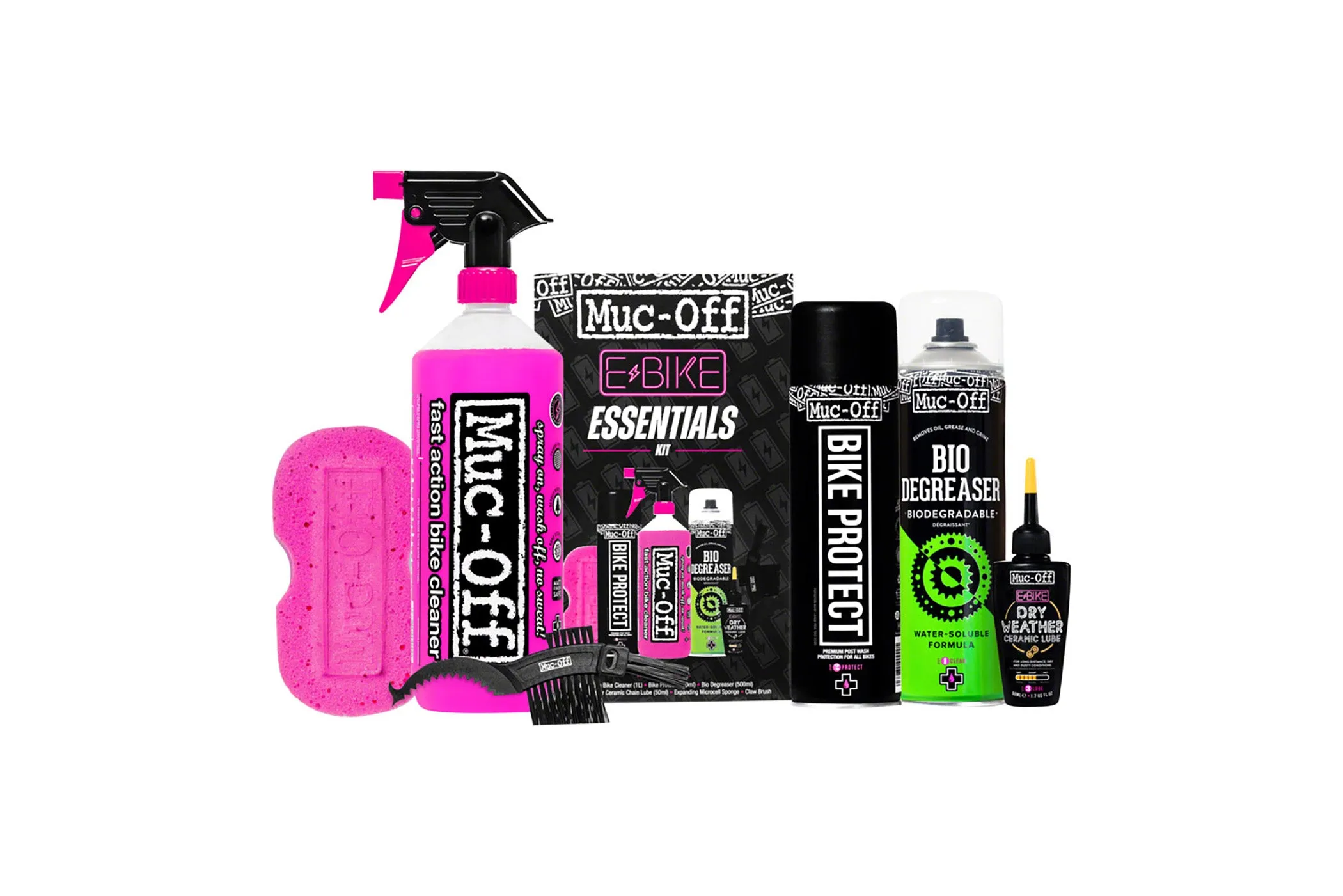 Muc-Off E-bike Essentials Cleaning Kit