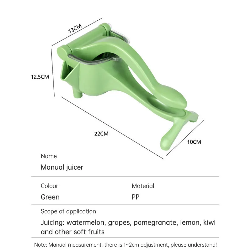 Multifunctional Juicer Fruit Lemon Small Juicer Manual Juicer